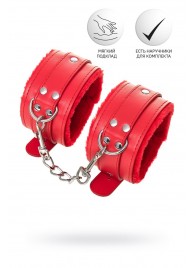 Красные оковы Anonymo из искусственной кожи - ToyFa - купить с доставкой в Бердске