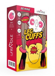 Металлические оковы с розовым мехом - Le Frivole - купить с доставкой в Бердске