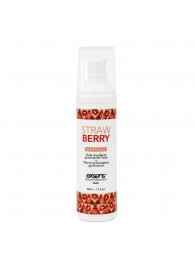 Разогревающее массажное масло  с ароматом клубники Gourmet Strawberry - 50 мл. - Exsens - купить с доставкой в Бердске