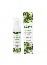 Разогревающее массажное масло с ароматом мохито Gourmet Mint Mojito - 50 мл. - Exsens - купить с доставкой в Бердске