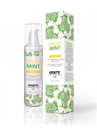 Разогревающее массажное масло Gourmet Spearmint Organic с органическими ингредиентами - 50 мл. - Exsens - купить с доставкой в Бердске