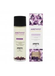 Органическое массажное масло AMETHYST SWEET ALMOND - 100 мл. - Exsens - купить с доставкой в Бердске