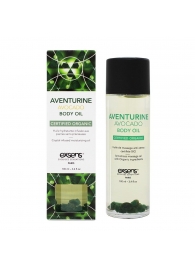 Органическое массажное масло AVENTURINE AVOCADO - 100 мл. - Exsens - купить с доставкой в Бердске
