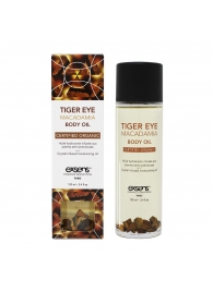 Органическое массажное масло TIGER EYE MACADAMIA - 100 мл. - Exsens - купить с доставкой в Бердске