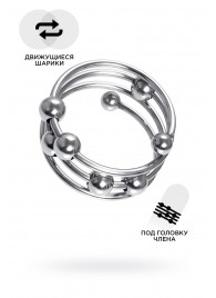 Большое металлическое кольцо под головку пениса - ToyFa - купить с доставкой в Бердске