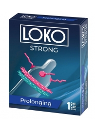 Стимулирующая насадка на пенис LOKO STRONG с продлевающим эффектом - Sitabella - в Бердске купить с доставкой