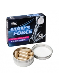 Пищевой концентрат для мужчин MANS FORCE  - 12 капсул - Sitabella - купить с доставкой в Бердске