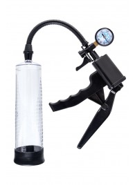 Прозрачная механическая помпа для пениса Viggo - Sexus - в Бердске купить с доставкой