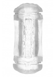 Прозрачный двусторонний мастурбатор Sophia - вагина и анус - Dream Toys - в Бердске купить с доставкой