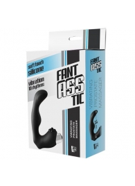 Черный вибромассажер простаты FantASStic Vibrating Prostate Massager - 11,3 см. - Dream Toys - в Бердске купить с доставкой