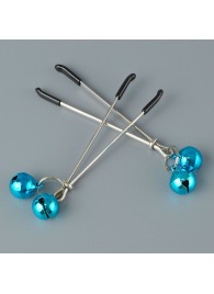 Зажимы на соски с колокольчиками на конце - Sitabella - купить с доставкой в Бердске