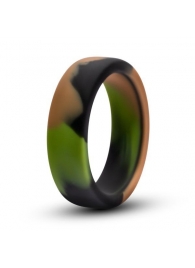 Эрекционное кольцо камуфляжной расцветки Silicone Camo Cock Ring - Blush Novelties - в Бердске купить с доставкой