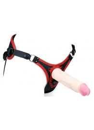 Пояс унисекс UNISEX Style с 2 насадками - LOVETOY (А-Полимер) - купить с доставкой в Бердске