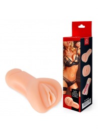 Телесный реалистичный мастурбатор в виде вагины - Bior toys - в Бердске купить с доставкой