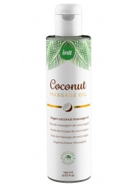 Массажное масло Vegan Coconut - 150 мл. - INTT - купить с доставкой в Бердске