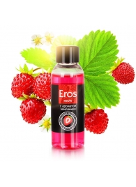 Массажное масло Eros fantasy с ароматом земляники - 50 мл. - Биоритм - купить с доставкой в Бердске