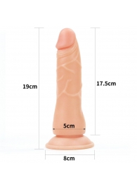 Женский страпон Easy Strapon Set 7.5 - 19 см. - Lovetoy - купить с доставкой в Бердске