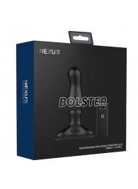 Черный вибростимулятор простаты Nexus Bolster - 12,3 см. - Nexus Range - в Бердске купить с доставкой