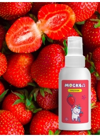 Универсальная смазка с ароматом клубники  Москва Вкусная  - 100 мл. - Москва - купить с доставкой в Бердске