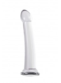 Прозрачный нереалистичный фаллоимитатор Jelly Dildo XL - 22 см. - Toyfa Basic