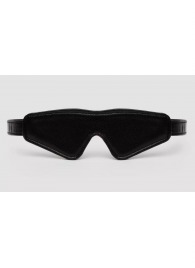 Двусторонняя красно-черная маска на глаза Reversible Faux Leather Blindfold - Fifty Shades of Grey - купить с доставкой в Бердске