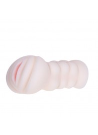 Рифленый мастурбатор-вагина из реалистичного материала - Baile - в Бердске купить с доставкой