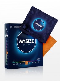 Презервативы MY.SIZE размер 57 - 3 шт. - My.Size - купить с доставкой в Бердске