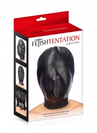 Маска-шлем на голову с отверстиями для дыхания - Fetish Tentation - купить с доставкой в Бердске