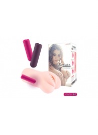 Телесный вибромастурбатор-вагина Sandara Auto - KOKOS - в Бердске купить с доставкой