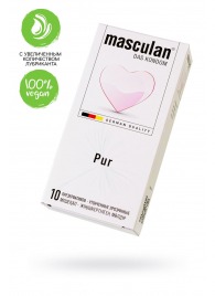 Супертонкие презервативы Masculan Pur - 10 шт. - Masculan - купить с доставкой в Бердске