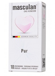 Супертонкие презервативы Masculan Pur - 10 шт. - Masculan - купить с доставкой в Бердске