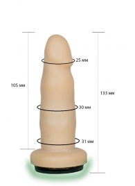Телесная насадка Harness - 13,3 см. - LOVETOY (А-Полимер) - купить с доставкой в Бердске