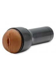 Коричневый мастурбатор-вагина Feel Stroker - Kiiroo - в Бердске купить с доставкой