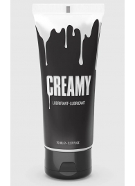 Смазка на водной основе Creamy с консистенцией спермы - 70 мл. - Strap-on-me - купить с доставкой в Бердске