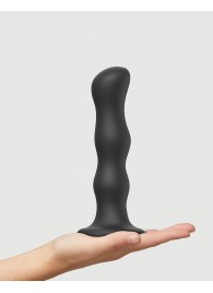 Черная насадка Strap-On-Me Dildo Geisha Balls size XL - Strap-on-me - купить с доставкой в Бердске