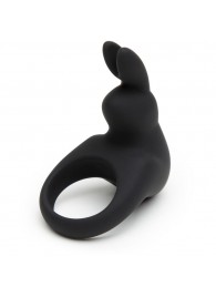 Черное эрекционное виброкольцо Happy Rabbit Rechargeable Rabbit Cock Ring - Happy Rabbit - в Бердске купить с доставкой