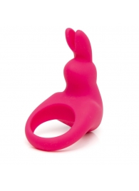 Розовое эрекционное виброкольцо Happy Rabbit Rechargeable Rabbit Cock Ring - Happy Rabbit - в Бердске купить с доставкой