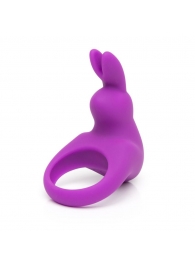 Фиолетовое эрекционное виброкольцо Happy Rabbit Rechargeable Rabbit Cock Ring - Happy Rabbit - в Бердске купить с доставкой