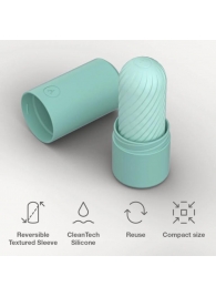 Мятный двусторонний мастурбатор Arcwave Ghost Pocket Stroker - Arcwave - в Бердске купить с доставкой