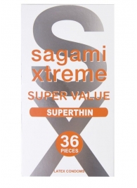 Ультратонкие презервативы Sagami Xtreme Superthin - 36 шт. - Sagami - купить с доставкой в Бердске