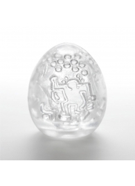 Мастурбатор-яйцо Keith Haring EGG DANCE - Tenga - в Бердске купить с доставкой
