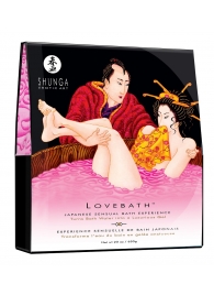 Соль для ванны Lovebath Dragon Fruit, превращающая воду в гель - 650 гр. - Shunga - купить с доставкой в Бердске