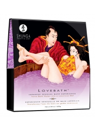Соль для ванны Lovebath Sensual lotus, превращающая воду в гель - 650 гр. - Shunga - купить с доставкой в Бердске