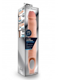 Телесная насадка на пенис 11.5 Inch Cock Sheath Penis Extender - 29,2 см. - Blush Novelties - в Бердске купить с доставкой