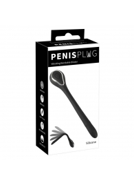 Черный гибкий уретральный стимулятор с вибрацией Vibrating Bendable Dilator - 13,5 см. - Orion - купить с доставкой в Бердске