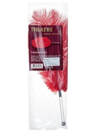 Красное страусовое пёрышко - ToyFa - купить с доставкой в Бердске