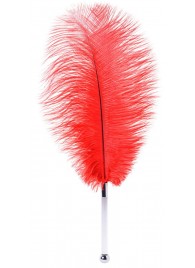 Красное страусовое пёрышко - ToyFa - купить с доставкой в Бердске