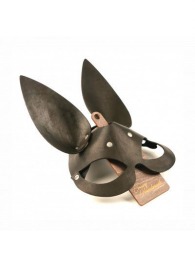 Черная гладкая маска  Зайка  с длинными ушками - Crazy Handmade - купить с доставкой в Бердске