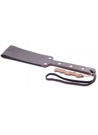 Гладкий мягкий удлиненный пэддл с заклепками - 32 см. - Crazy Handmade - купить с доставкой в Бердске