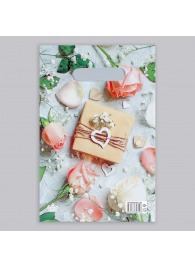 Полиэтиленовый пакет  Подарочек  с вырубной усиленной ручкой - 20 х 30 см. - Сима-Ленд - купить с доставкой в Бердске